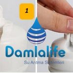 Damlalife 12'' Inline Çubuklu Su Arıtma Filtre