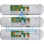 Damlalife 12" Nsf Purefer Filtre 3 Lü İnline Filtre Seti