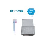 Damlalık - Plastik Pastör Pipet - 1 Ml - 500 Adet/kutu - Polietil