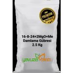 Damlama Gübresi 16-8-24+2MgO+Te Tamamı Suda Erir Gübre 2,5 Kg