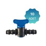Damlama Sulama Kurtağzı Mini Vana - 16X16Mm (10 Adet)