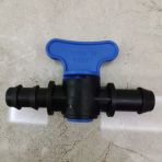 Damlama Sulama Plastik Küresel Mini Vana 100 Adet 16 Mm Conta Cık