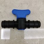 Damlama Sulama Plastik Küresel Mini Vana 100 Adet 16 Mm Kurt Ağzı