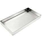 Damlama Tavası, Damlama Tepsisi, Premium 304 Paslanmaz Çelik AC Damlama Tavası - 5 cm Derin, 50x70 cm Büyük Kapasiteli Su Tutucu, Verimli Drenaj Çözümleri için Çok Yönlü Yağ ve Depolama Tepsisi
