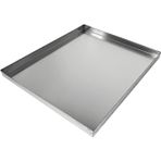 Damlama Tepsisi,, Ekstra Büyük 304 Paslanmaz Çelik AC Damlama Tavası - 5 cm Derin, Klimalar ve Dış Üniteler için Sızdırmaz Tepsi, Dayanıklı Yoğuşma Toplayıcı, İdeal Bitki Saksı Tabağı
