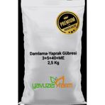Damlama Yaprak Gübresi Spesial 3.5.40+me Fertilizer Npk Gübre 2,5