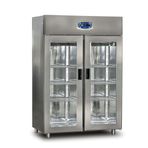 Dampak 22DBF2C/GN 139x82x210 İki Cam Kapılı Dik Tip Buzdolabı