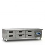 Dampak CİHAZ Altı 6 Çekmeceli Buzdolabı 269 Litre 200 x 70 x 60 (cm)