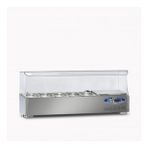 Dampak Soğutmalı Set Üstü Salad Bar 5 Küvet 120 x 35 x 40 (cm)