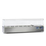 Dampak Soğutmalı Set Üstü Salad Bar 7 Küvet 150 x 35 x 40 (cm)
