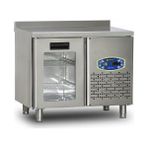 Dampak Tek Kapılı Tezgah Tipi Buzdolabı 155 Litre 304 Çelik - Gri