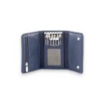 Damy Deri Cüzdan, Kartlık, Kadın Küçük Cüzdan RFID, Fermuarlı, Kartlık Cüzdan Erkek Mekanizmalı İnce, Mıknatıslı, Spor Cüzdan, Kartlık Cüzdan, Kartvizitlik, Mini Kredi Kartlık 703 (Lacivert)
