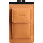 Damy Hakiki Deri Unisex Kartlıklı Sigaralık 701 - Hardal