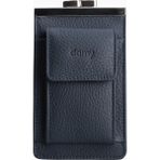 Damy Hakiki Deri Unisex Kartlıklı Sigaralık 701 - Lacivert
