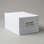 Danacı Kırtasiye A4 80 G/m² 100 Adet Beyaz Fotokopi Kağıdı - -