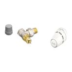 Danfoss Ra-Fn Danfoss Sıvı Sensörlü Köşe Tip Termostatik Vana Takımı 013G0003 + 015G3690