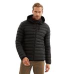 Danger Erkek Çıkarılabilir Kapüşonlu Basic Şişme Mont Siyah-32DNGR-3XL