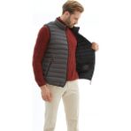 Danger Erkek Slim Fit Şişme Yelek Antrasit - 305DNGR - 2XL