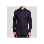 Daniel Bessi Uzun Kollu Slim Fit %100 Pamuk Twill Non-Iron Ütü Gerektirmeyen Kırışmayan Basic Klasik Erkek Gömlek