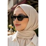 Daniel Klein Acetate Çerçeve Polarize - UV400 Korumalı Siyah Renk Orijinal Kadın Güneş Gözlüğü 54 Ekartman DKGG7367C1