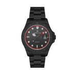 Daniel Klein DK.1.13735-5 Yacht Master Tasarım Fosforlu Kadranlı Çelik Kaplama Suya Dayanıklı Siyah Erkek Kol Saati