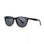 Daniel Klein DK3272-1 Siyah Yuvarlak Oval Polarize Camlı Unisex Güneş Gözlüğü