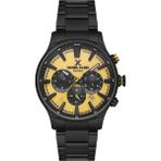 Daniel Klein DKE.1.13643.5 Sarı Siyah Chronograph Takvimli Çelik Kordonlu Erkek Kol Saati - Sarı - Siyah