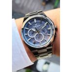 Daniel Klein Exclusive Dual Time Özellikli Füme Kasa ve Kordon Harika Moel Erkek Kol Saati