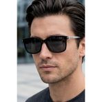 Daniel Klein Handmade Acetate Polarize - UV400 Korumalı Siyah Renk Erkek Güneş Gözlüğü 54 Ekartman DKG6285C1