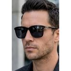 Daniel Klein Handmade Acetate - Polarize - UV400 Korumalı Siyah Renk Erkek Güneş Gözlüğü 54 Ekartman DKG6286C1