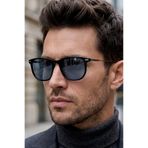 Daniel Klein Handmade Acetate - Polarize - UV400 Korumalı Siyah Renk Erkek Güneş Gözlüğü 54 Ekartman DKG6300C1