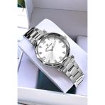 Daniel Klein Kesme Cam Orijinal Kadın Kol Saati Su Geçirmez Gümüş Renk Çelik Kordon - Bileklik Hediye DKBY2055C3