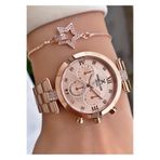Daniel Klein Marka Rose Gold Renk - Orijinal - 2 Yıl Garantili - Kadın Kol Saati - Bileklik Hediyeli