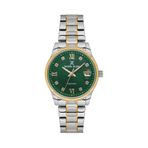 Daniel Klein ORİJİNAL KADIN KOL SAATİ YENİ SEZON TAKVİMLİ FOSFORLU ROMA RAKAMLI TAŞLI YEŞİL KADRAN ÇİFT RENK 31mm