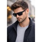 Daniel Klein Polarize - UV400 Korumalı Siyah Renk Orijinal Erkek Güneş Gözlüğü 56 Ekartman DKG6275C2