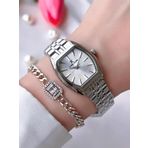 Daniel Klein Retro Vintage Model Çelik Kordon 3 Atm Suya Dayanıklı Kadın Kol Saati+Bileklik S13870.1
