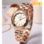 Daniel Klein Rose Gold Kadın Kol Saati - Orijinal - Kesme Cam - Çelik Kordon - 2 Yıl Garanti - Bileklik Hediye