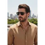 Daniel Klein Siyah Damla Model All Black Polarize Camlı Erkek Güneş Gözlüğü
