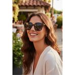 Daniel Klein Siyah Slim Edge Grande Kare Model Kadın Güneş Gözlüğü