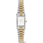 Daniel Wellington Bound Mini 3-Link White Two Tone G DW00600932 Kol Saati - Gümüş