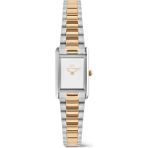 Daniel Wellington Bound Mini 3-Link White Two Tone Rose G DW00600933 Kol Saati - Beyaz