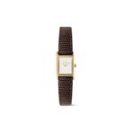 Daniel Wellington Bound Mini Dark Brown Lizard White G DW00600904 Kol Saati