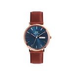 Daniel Wellington Dw00600830 Mavi Deri Erkek Kol Saati