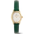 Daniel Wellington Ophelia Mini Green Lizard White Guilloché G DW00600892 Kol Saati - Beyaz