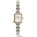 Daniel Wellington Quadro Mini 3-Link Two Tone G DW00600925 Kol Saati - Gümüş