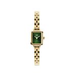 Daniel Wellington Quadro Mini Arch 3-link Emerald Sunray G Çelik Kadın Kol Saati - Yeşil