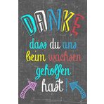 Danke dass du uns beim wachsen geholfen hast!: Abschiedsgeschenk Tagesmutter, Tagesvater, Lehrer,Lehrerin, Notizbuch mit 150 Seiten,kariert, Gr. M ... ... Band 1): Volume 1