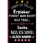 Danke Geschenk Erzieher: Ein solch wertvolles Geschenk für eine Lehrkraft ist selten zu finden. Notizbuch im A5-Format mit Zitat – eine geschätzte Aufmerksamkeit zum Abschied für Pädagogen.