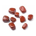 DanLingJewelry 20 adet doğal kırmızı Jasper boncuk delinmemiş düzensiz cilalı yuvarlanmış taşlar toplu kristaller değerli taşlar vazo dolgu dekoratif taşlar
