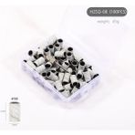 Danlu Beyaz 100 Adet Zımpara Kapağı Bantları Elektrikli Manikür Makinesi Için 180/120/80 Grit Tırnak Matkap Taşlama Ucu Dosyaları Pedikür Aracı Set BEND261 (Yurt Dışından) - Renkli
